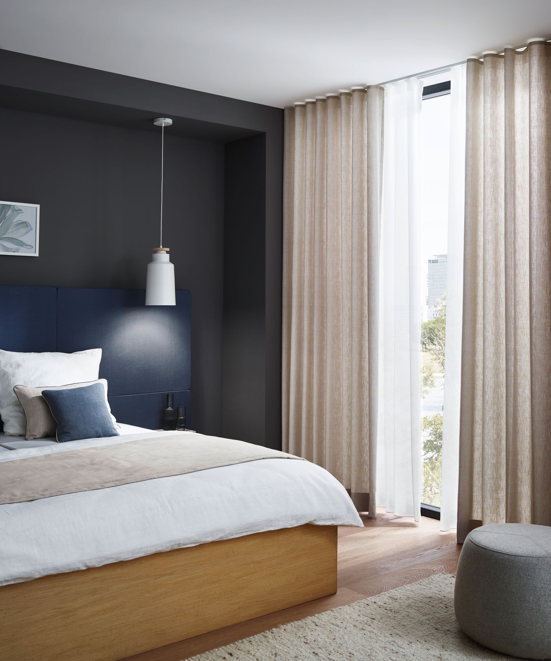 Confection tissu antibactérien non feu