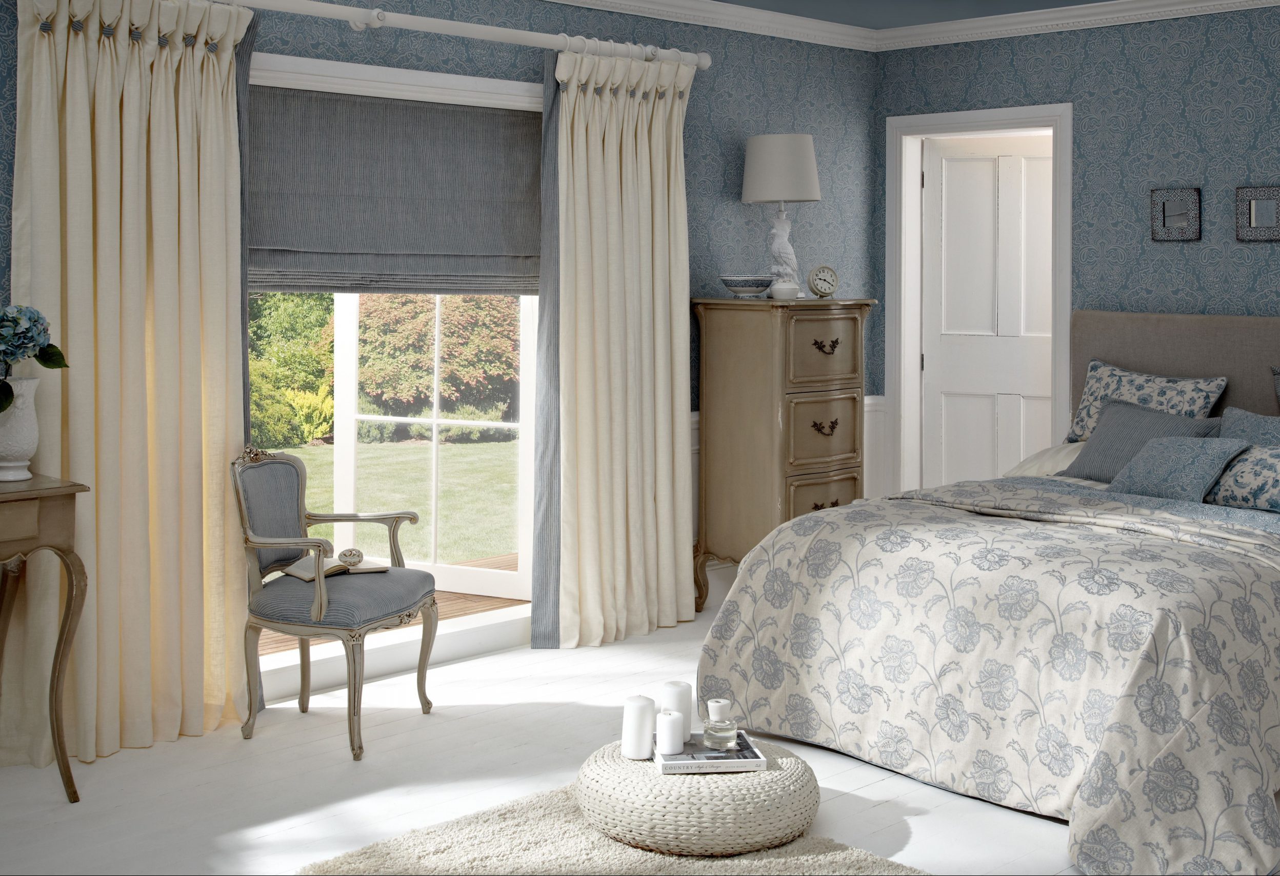 collection chantilly wedgewood iliv conseil pour bien choisir ses rideaux : repassez vos rideaux avant installation