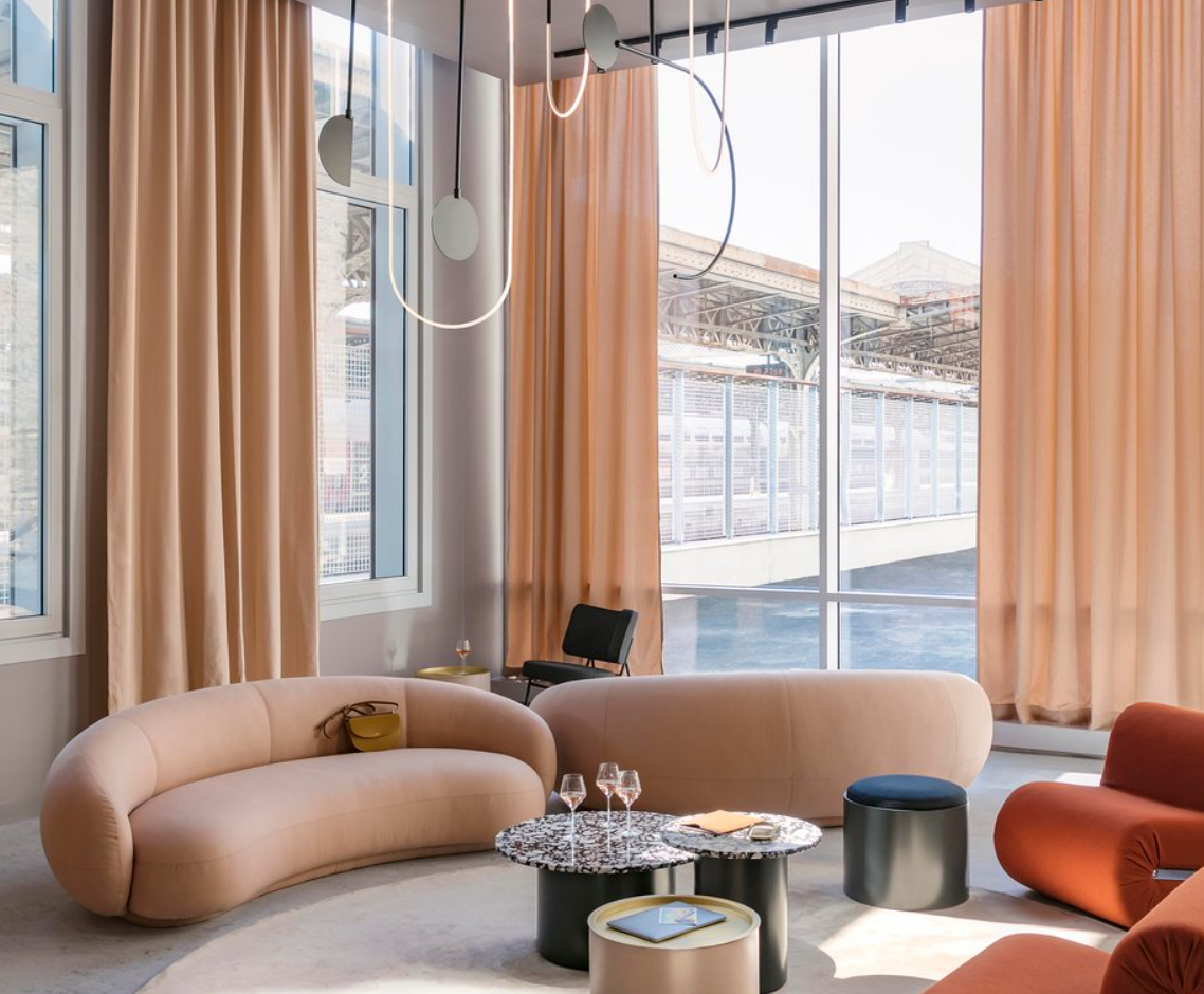 Hotel okko - rideaux oversized ou rideaux oversize