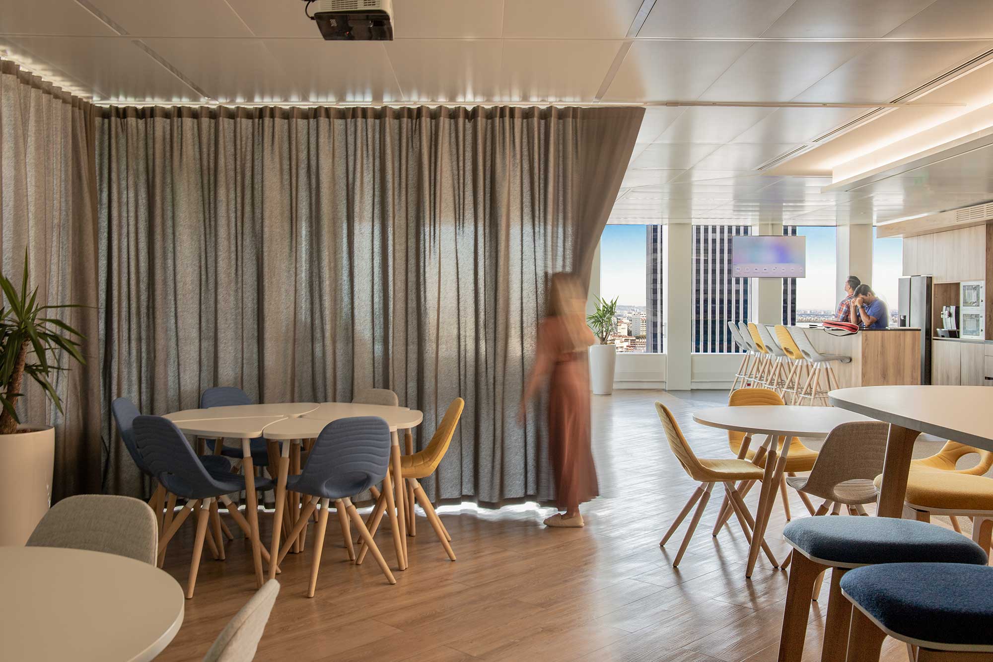 Rideaux Alba pour le projet LTI