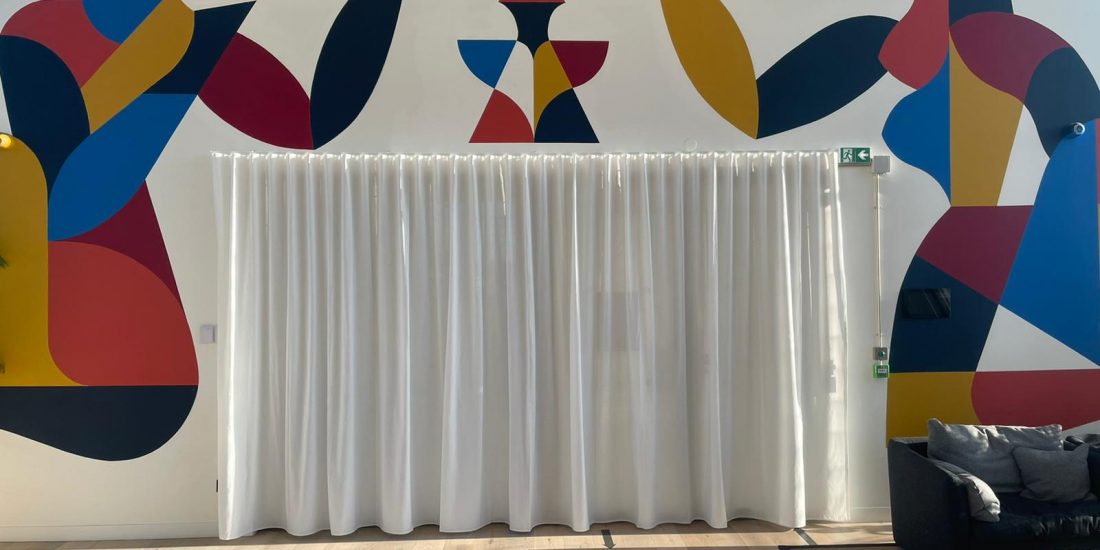 Rideaux Alba pour le projet WeWork